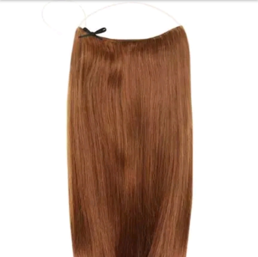 Halo 16" Hair Wire Extensions Light Brown 6